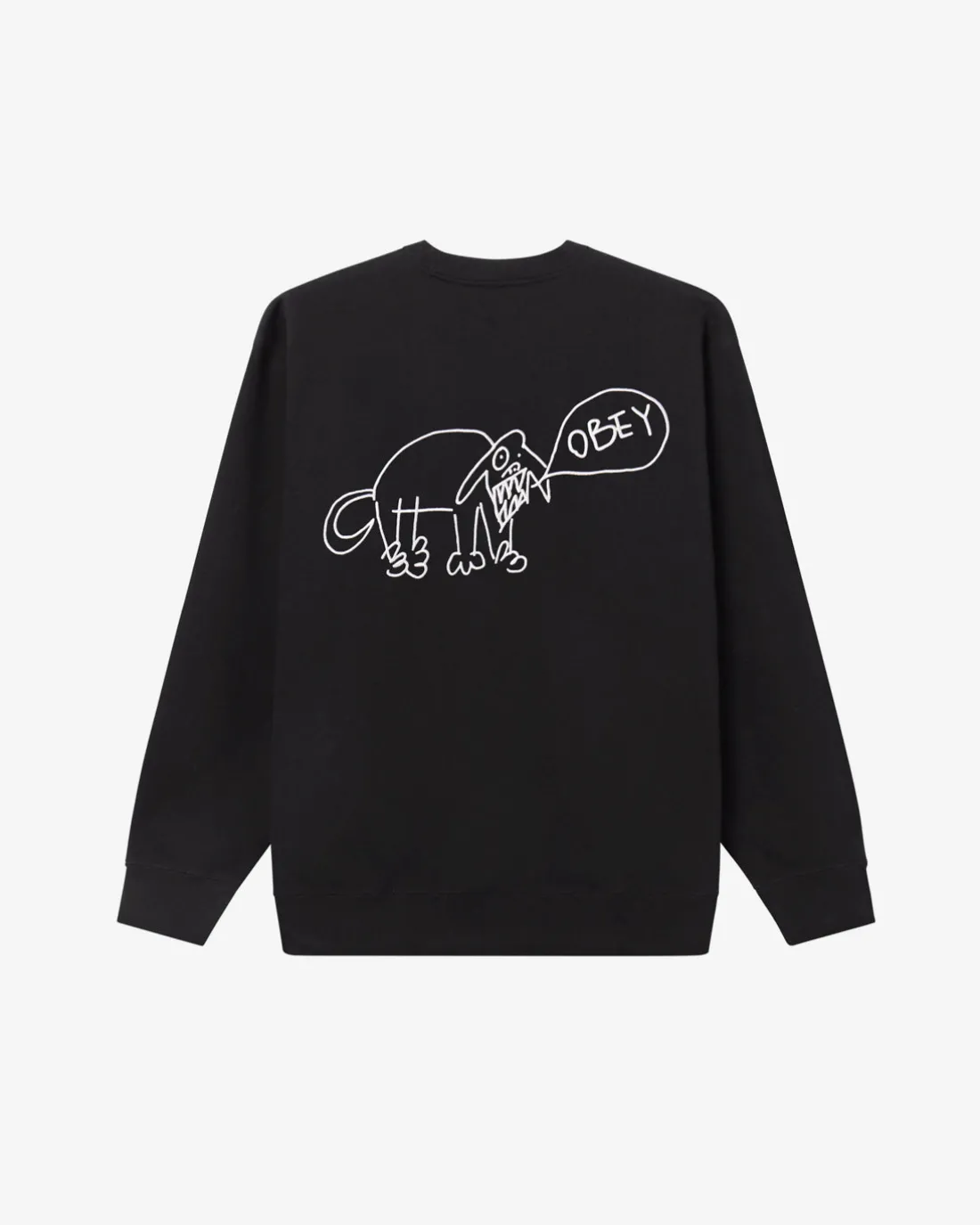 DOG DOODLE CREWNECK*OBEY Clothing Flash Sale