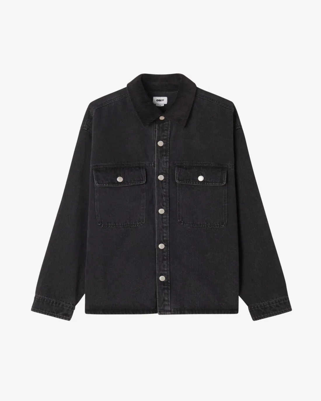 IDRIS SHIRT JACKET*OBEY Clothing New