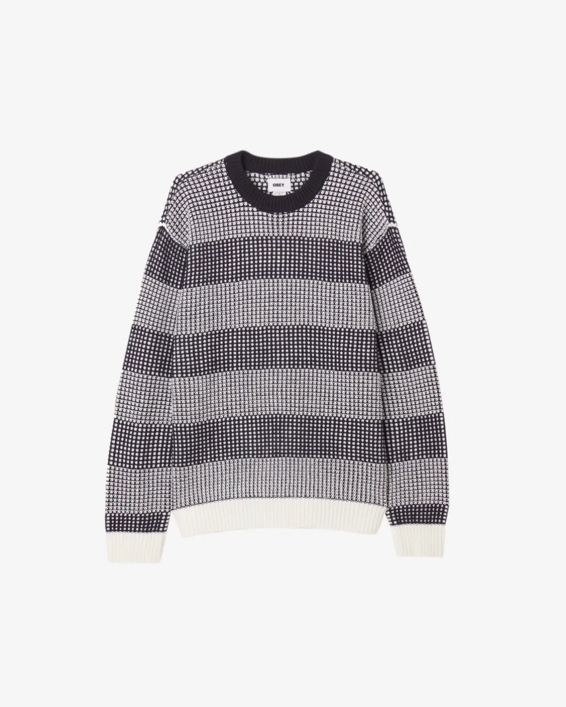 JASON CREWNECK SWEATER*OBEY Clothing Discount