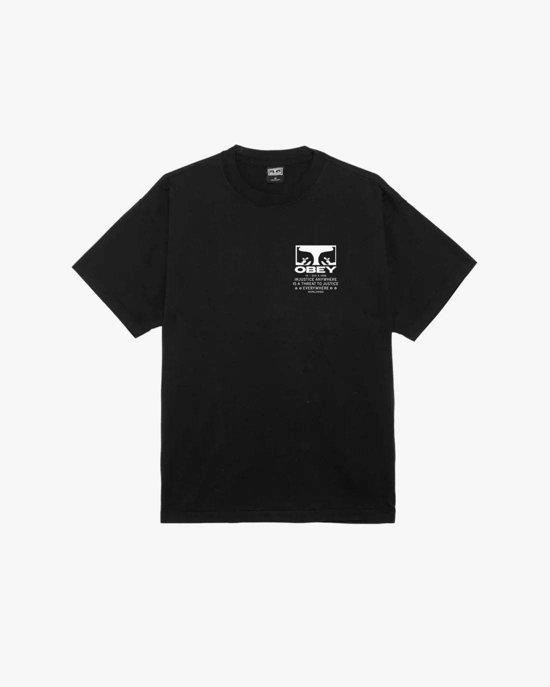 JUSTICE EVERYWHERE HEAVYWEIGHT T-SHIRT*OBEY Clothing Online