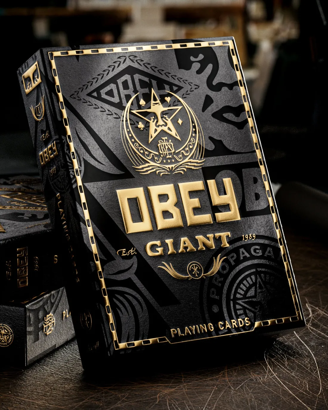 OBEY X THEORY11 PLAYING CARDS*OBEY Clothing Sale