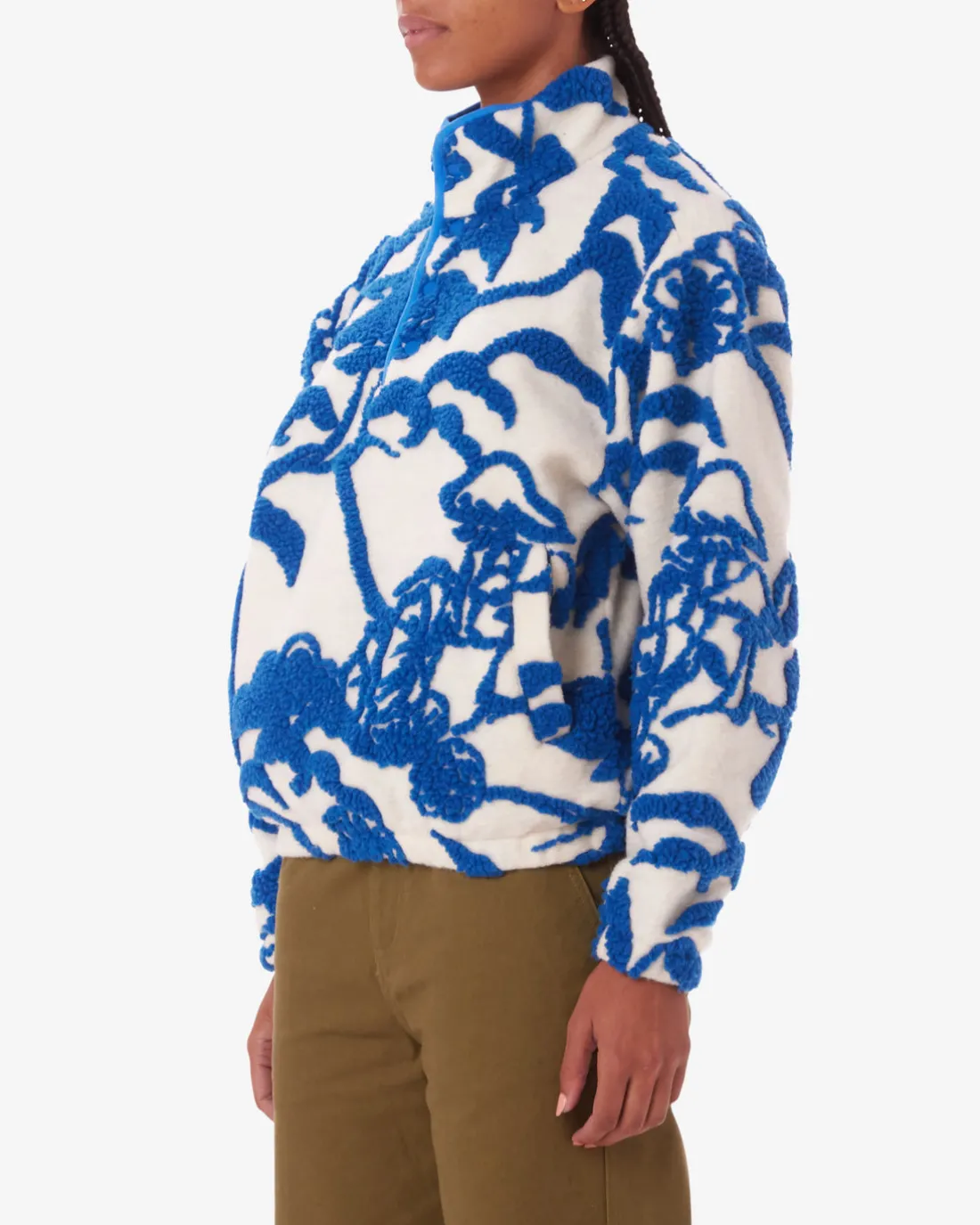 SCENIC MOCK NECK PULLOVER*OBEY Clothing Store