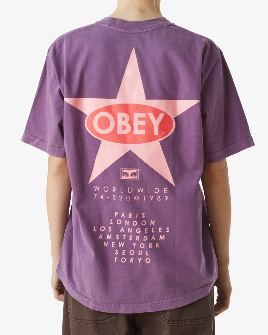 STARDOM PIGMENT T-SHIRT*OBEY Clothing Online