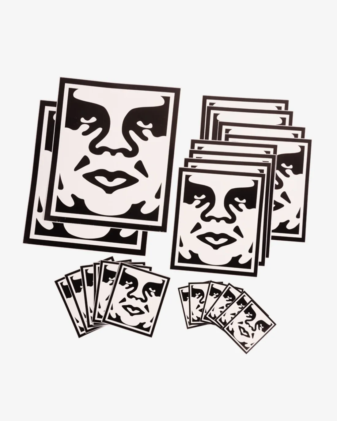 STICKER PACK II-ICON FACE*OBEY Clothing New