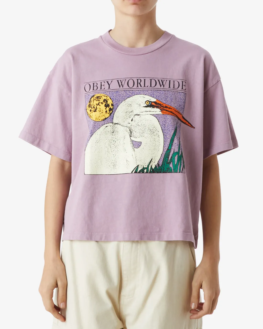 STORK RAEGAN T-SHIRT*OBEY Clothing Fashion