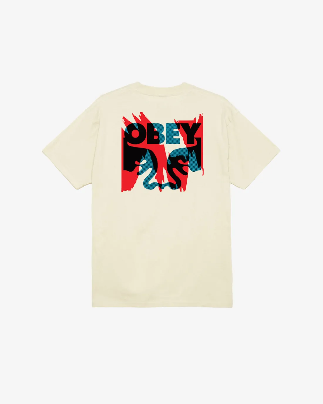 TORN POSTERS ICON CLASSIC T-SHIRT*OBEY Clothing Clearance